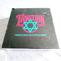 Tradition A Game of Jewish Facts, Trivia, and Humor Vintage Board Game New - $39.60