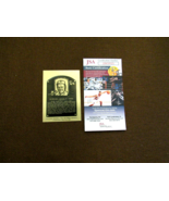 WHITEY FORD 1961 WSC WS MVP HOF NY YANKEES SIGNED AUTO METALLIC HOF PLAQ... - $2,257.82 MXN