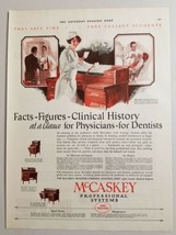 1927 Print Ad McCaskey Professional Systems Doctor,Nurse,Dentist Alliance,OH - £13.88 GBP