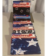 Lot Containing 5 Bandanna With Various Colors and Patterns 22 X 22 Inche... - €7,25 EUR