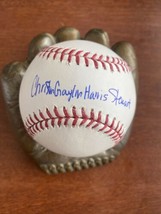 CHRISTIAN STEWART 4-NAME SIGNED AUTO ROMLB TIGERS RED SOX - £17.80 GBP