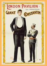 10369.Decoration Poster.Wall Art.Room interior.Giant Constantin.London circus - £12.94 GBP+
