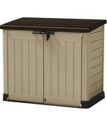 Outdoor Storage Shed With Floor Double Doors Garden Patio Furniture Tool... - $224.99