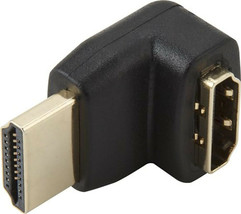 New Dynex DX-HZ316 Right-Angle Male HDMI-to-Female Hdmi Adapter Black - £3.65 GBP