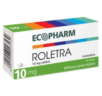 3 PACK   ROLETRA  10mg -10tablets allergy relief instant results - $55.99