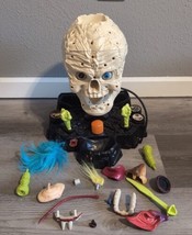 Vintage Hasbro Monster Face Scary Skull Head Maker Toy 1992 Rare Halloween  - £82.92 GBP