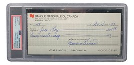 Maurice Richard Signed Montreal Canadiens  Bank Check #43 PSA/DNA - £193.83 GBP
