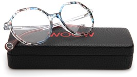 New Woow Feel Free 3 Col 0091 Liberty Blue Eyeglasses Frame 53-17-140mm B47mm - £127.19 GBP