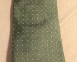 Brooks brothers 346 Men’s Tie Green pure silk  - £8.55 GBP