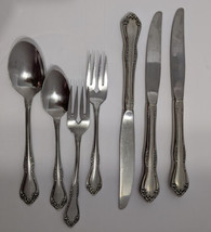 Oneida MANSFIELD Amadeus Stainless Wm A Rogers Deluxe Flatware 7 Piece Lot - £11.63 GBP