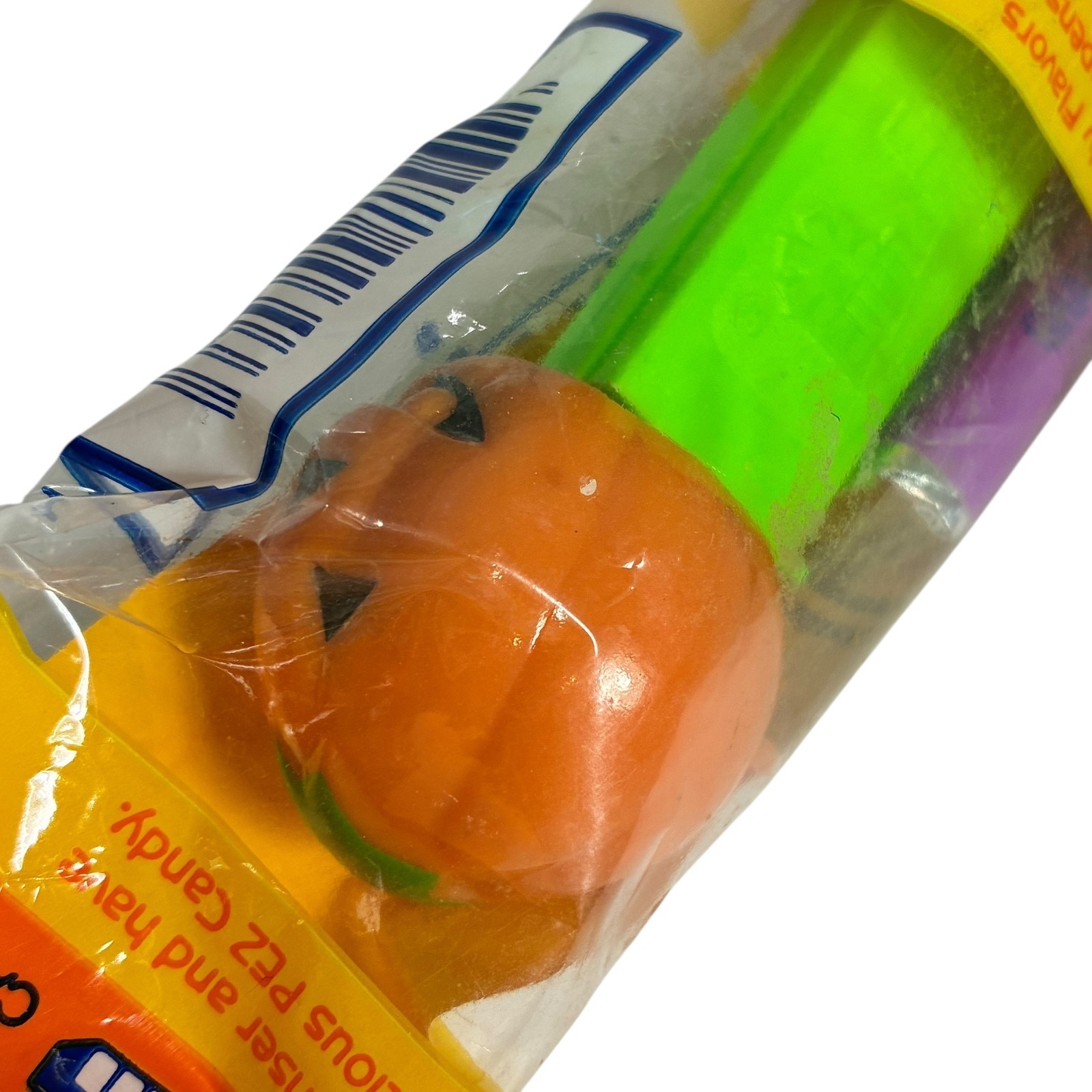 4pc PEZ Halloween Lot VTG New/Sealed Witch, Skull, Small & Large Pumpkin Heads Item image 4