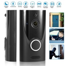 720P Wireless WiFi Video Doorbell Smart Phone Door Bell Intercom Security Camera - £63.94 GBP