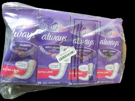 Always Anti Bunch Xtra Protection Rapid Dry Liners Extra Long 29 Each 4-... - $28.05 CAD