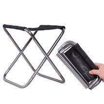 Outdoor Folding Chair Camping Stool Portable Fishing Chair Lightweight Travel Ch - £20.74 GBP