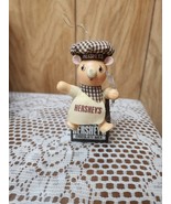 VINTAGE HERSHEY PIG FIGURINES CHRISTMAS MILK CHOCOLATE BAR ORNAMENT - $317.61 MXN