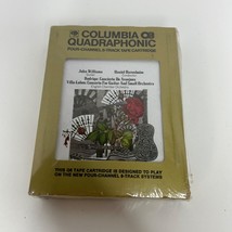 Williams Barenboim Rodrigo Villa-Lobos Columbia Quadraphonic 8 Track Tap... - $28.42
