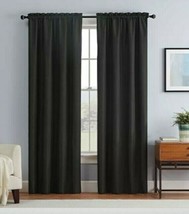 ECLIPSE Blackout 42&quot;x63&quot; Braxton Thermaback Blackout Window Curtain Panel - £14.67 GBP