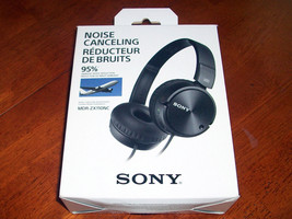 Sony MDR-ZX110NC Noise Cancelling Stereo Headphone MDRZX110NC GENUINE #4... - $16.44