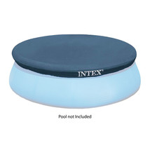 Intex Easy Set 15 Foot Round Above Ground Swimming Pool Cover, Pool Not ... - $51.99