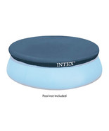 Intex Easy Set 15 Foot Round Above Ground Swimming Pool Cover, Pool Not ... - $67.99