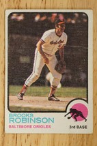 Brooks Robinson 1973 Topps #90 Orioles Baseball Card 3rd Base - £1.47 GBP