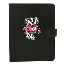 NCAA Wisconsin Badgers Alpha Folio Case for iPad Air, Black, One Size - £17.37 GBP