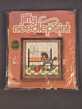 Jiffy Needlepoint Kit Nursery Rocking Horse #5766 Sunset Designs Sealed ... - $8.38