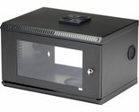 StarTech.com 2-Post 6U Wall Mount Network Cabinet w/ 1U Shelf, 19" Wall-... - $296.08