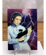 1996 Lucasfilm Topps Star Wars Finest - Princess Leia Organa Solo Card C... - €10,26 EUR