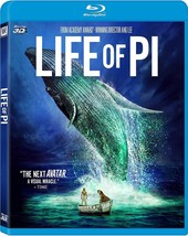 Life of Pi Blu-ray 3d + Blu-ray + DVD Collector&#39;s Edition NEW (Loose Disc) - £9.87 GBP