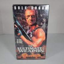 1998 Hulk Hogan The Ultimate Weapon VHS Carl Marotte 90&#39;s Action RARE SE... - $85.08