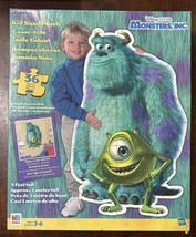 Disney Pixar Monsters Inc Puzzle 3ft Tall 36 Pieces Sully Mike 2001 NICE! - $616.48 MXN