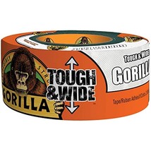 Gorilla Tough &amp; Wide Duct Tape, 2.88&quot; x 25 yd, White, (Pack of 1) - $34.09