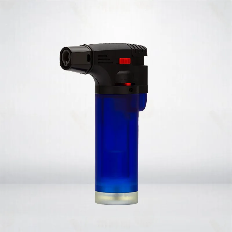 Outdoor Windproof Large Capacity Butane Gas Lighter Turbine Torch Blue F... - £122.20 GBP