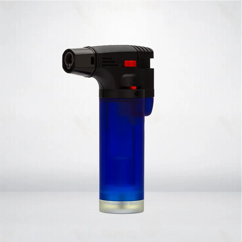 Outdoor Windproof Large Capacity Butane Gas Lighter Turbine Torch Blue Flame Jet - $155.56