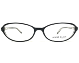 Anne Klein Eyeglasses Frames AK8027 117 Polished Black Clear Round 53-16... - $51.28