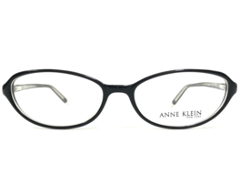 Anne Klein Eyeglasses Frames AK8027 117 Polished Black Clear Round 53-16... - £40.15 GBP