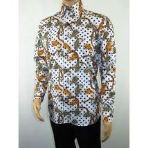 Mens Sports Dress Shirts By AXXESS From Turkey 100% Egyptian Cotton 622-04 White image 8