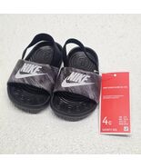 Nike Toddler Baby 4C Kawa Slides SE (TD) Black Platinum - New - $27.74 CAD