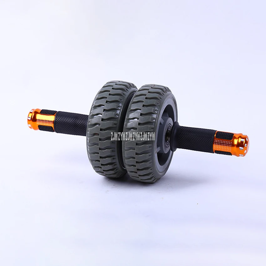 Wheel double bearing silent power roller double wheeled ab coaster antiskid solid steel thumb200