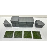 LEMAX Brick Walkway Gray 3”x3” Square, 1/4 Circle And Grass Tiles - $16.79