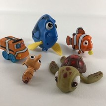 Disney Pixar Finding Nemo Figures Toys Lot Dory Squirt Push Along Vehicl... - $19.75