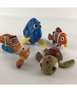 Disney Pixar Finding Nemo Figures Toys Lot Dory Squirt Push Along Vehicl... - £15.53 GBP