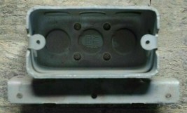 Steel City Switch Box, Gangable, 4&quot;in. Long, 2-1/4&quot;in. Wide, 2&quot;in. Deep, - $8.63