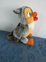 Rare Fun Toys Inc.. 12&quot; Owl Plush Toy Blue Eyes Gray Feathers  - £15.54 GBP