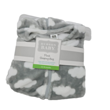 Hudson Baby Long Sleeve Plush Sleeping Bag 12-18 Months Gray Elephant - £11.45 GBP