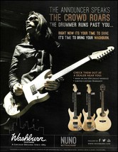 Nuno Bettencourt Signature Washburn N4 Guitar Series ad 2013 advertisement print - £3.38 GBP