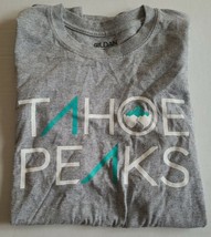 Tahoe Peaks Grey Shirt Size Large - $14.31