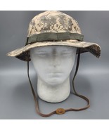 US Army Military Hot Weather Sun Hat Type II Size 7 1/2 Green Tan Digita... - €10,77 EUR