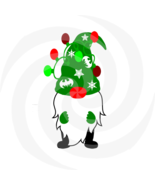 Gnome 11a-Digital ClipArt-Art Clip-Gift TagHoliday-Scrapbook-Banner-Gift... - $37.17 MXN